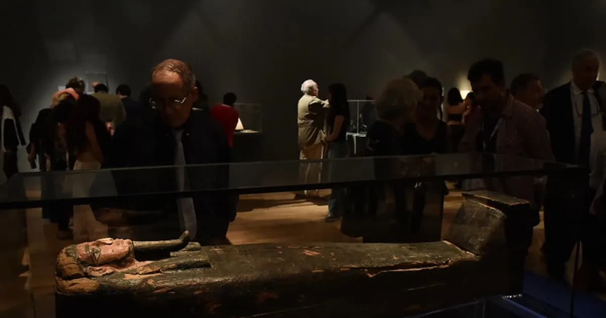 La exitosa muestra de Egiptología en Bellas Artes amplía su plazo de exhibición