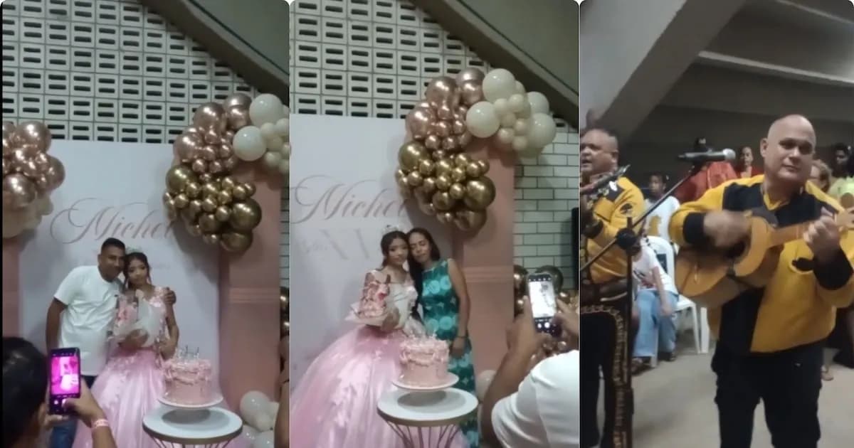 En medio de la crisis, una joven celebró su fiesta de 15 años en un albergue de Montería