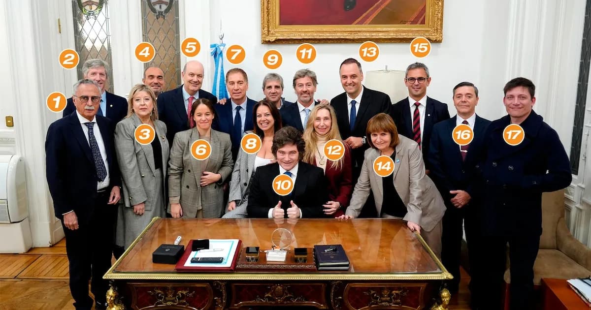El respaldo del gabinete a Adorni: la foto que reafirma la unidad en medio de la polémica
