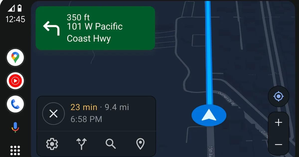Google elimina una función vital de Android Auto en su última actualización