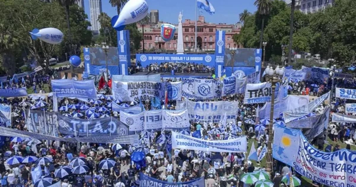 La CGT se moviliza antes del 1 de mayo con reclamos al Gobierno por el cierre de fábricas