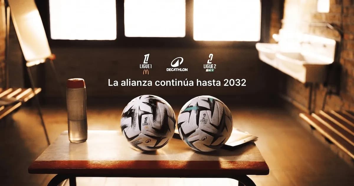 Decathlon refuerza su alianza con la Liga de Fútbol Profesional Francesa hasta 2032