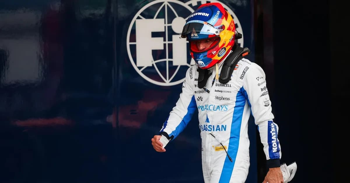 Carlos Sainz anticipa mejoras graduales en Williams para el Mundial de Fórmula 1