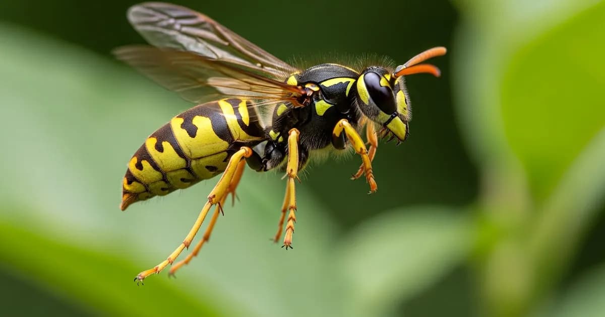 Avispas chaqueta amarilla: cómo identificarlas y protegerse de sus picaduras