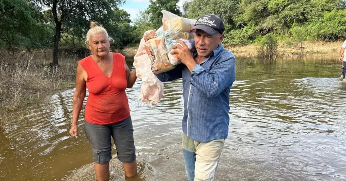 Más de 500 familias en Salta siguen aisladas tras intensas lluvias y operativos de asistencia