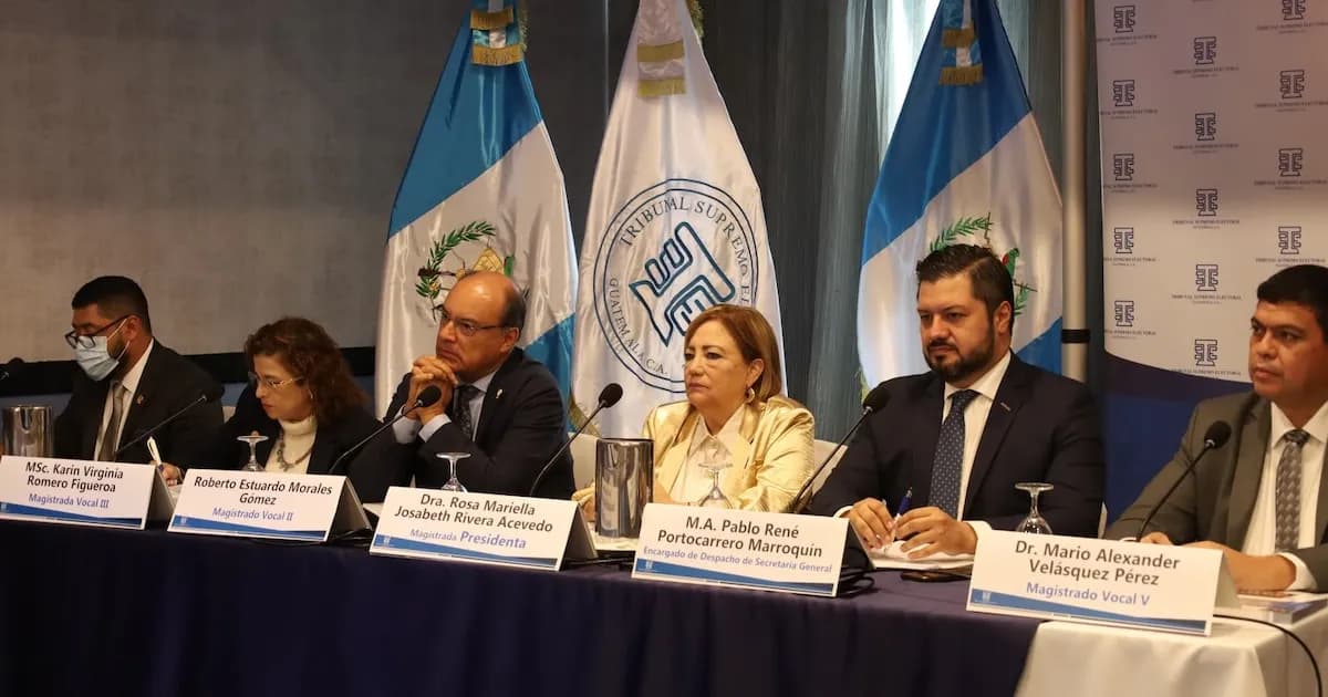 Guatemala: Cancelación de Nueve Partidos Políticos Tras Elecciones de 2023