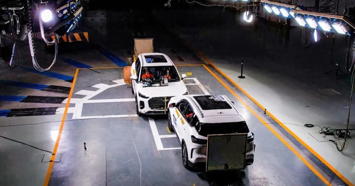 Innovadoras pruebas de impacto: un vehículo se prepara para el mercado argentino