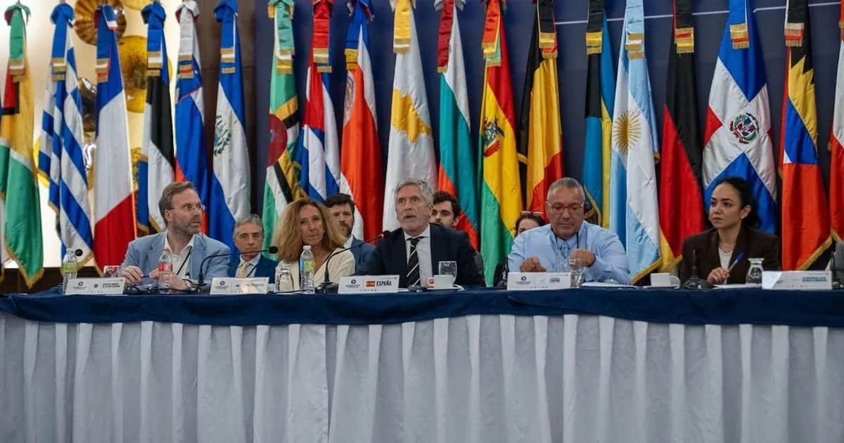 Marlaska aboga por una estrategia global contra el narcotráfico en Iberoamérica y Europa