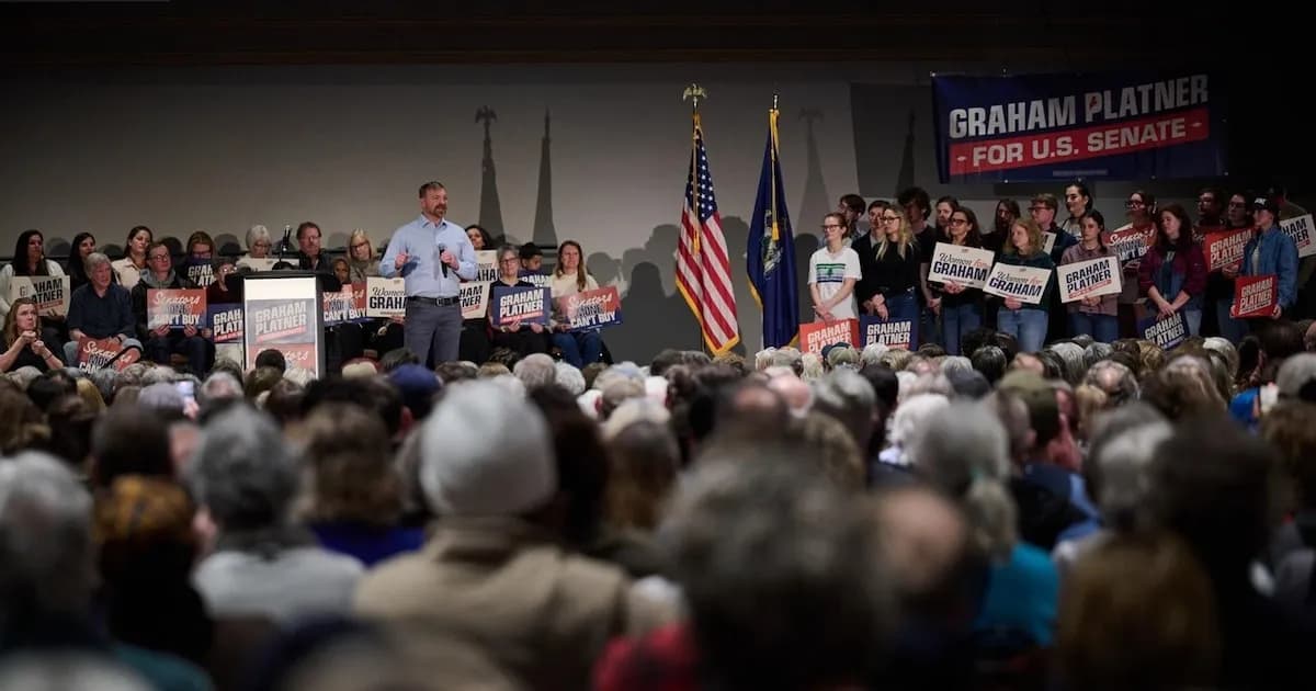 Graham Platner, el nuevo rostro del progresismo, busca desafiar a Susan Collins en Maine
