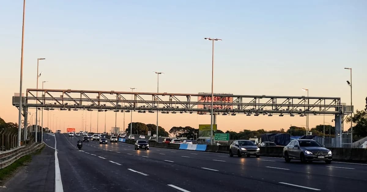 Buenos Aires implementa peajes inteligentes en todas sus autopistas urbanas