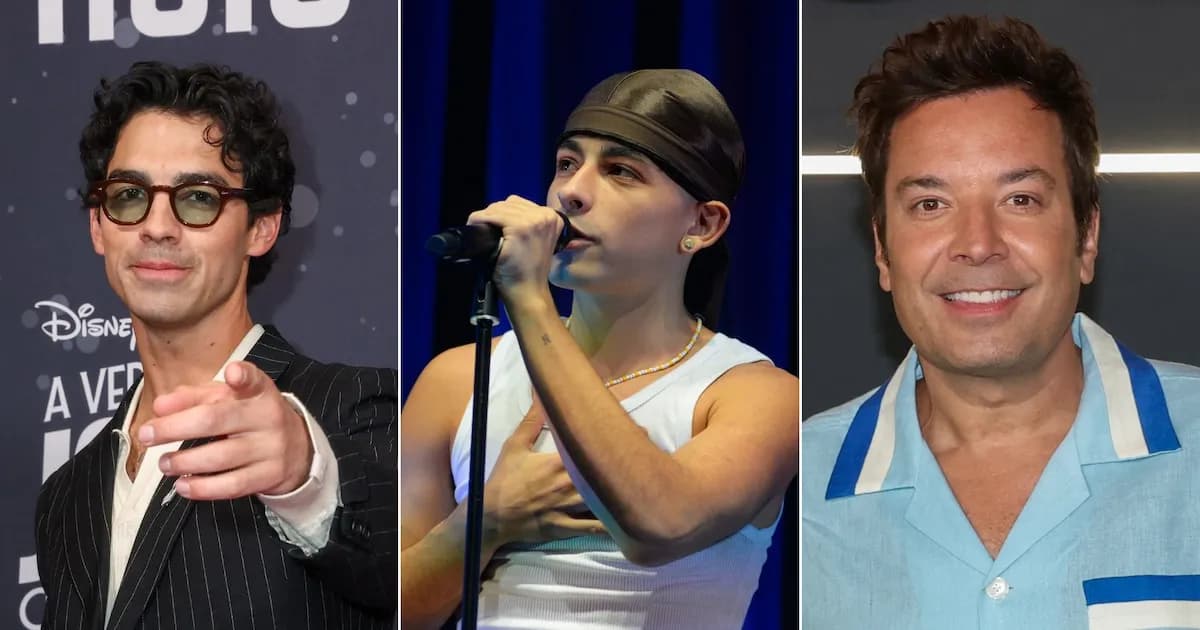 Trueno recibe apoyo de Joe Jonas antes de su gran actuación en el show de Fallon