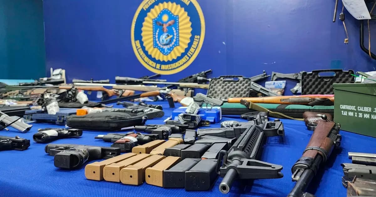 Desvío de armas al mercado negro: un audio revela la conexión con Uruguay