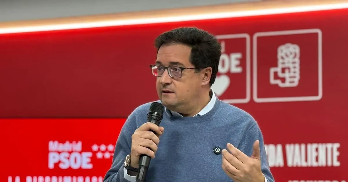 Óscar López convoca a los madrileños a un cambio en 2027: "Es momento de unir fuerzas"