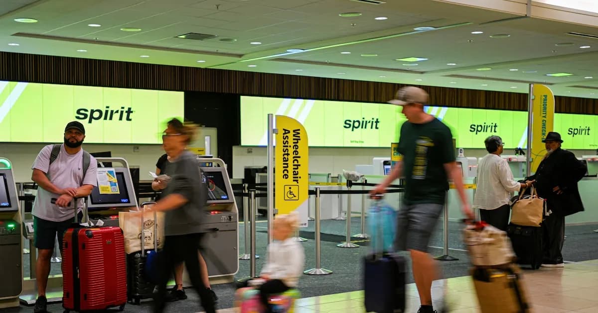 Consejos para pasajeros con boletos de Spirit Airlines ante la incertidumbre
