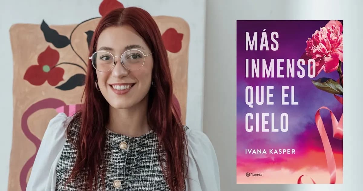Ivana Kasper: Un nuevo horizonte en la literatura romántica con su debut "Más inmenso que el cielo"