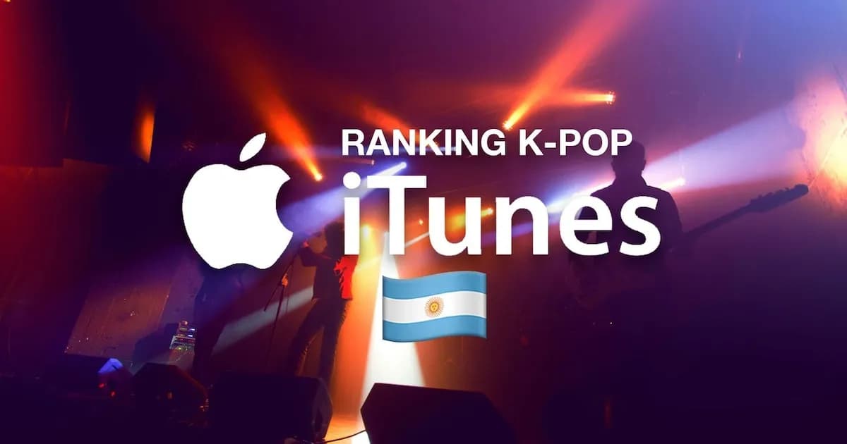 Las 10 canciones de K-pop más escuchadas en iTunes Argentina: un fenómeno en ascenso