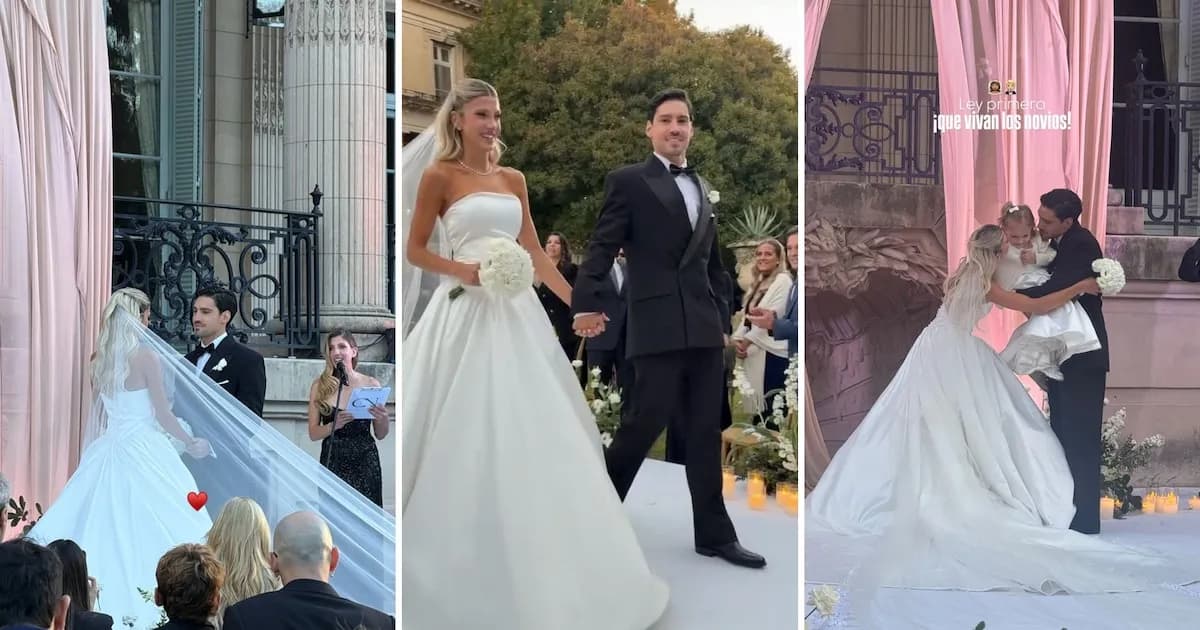 Cande Ruggeri y Nico Maccari: Una boda de ensueño marcada por el amor y la emoción