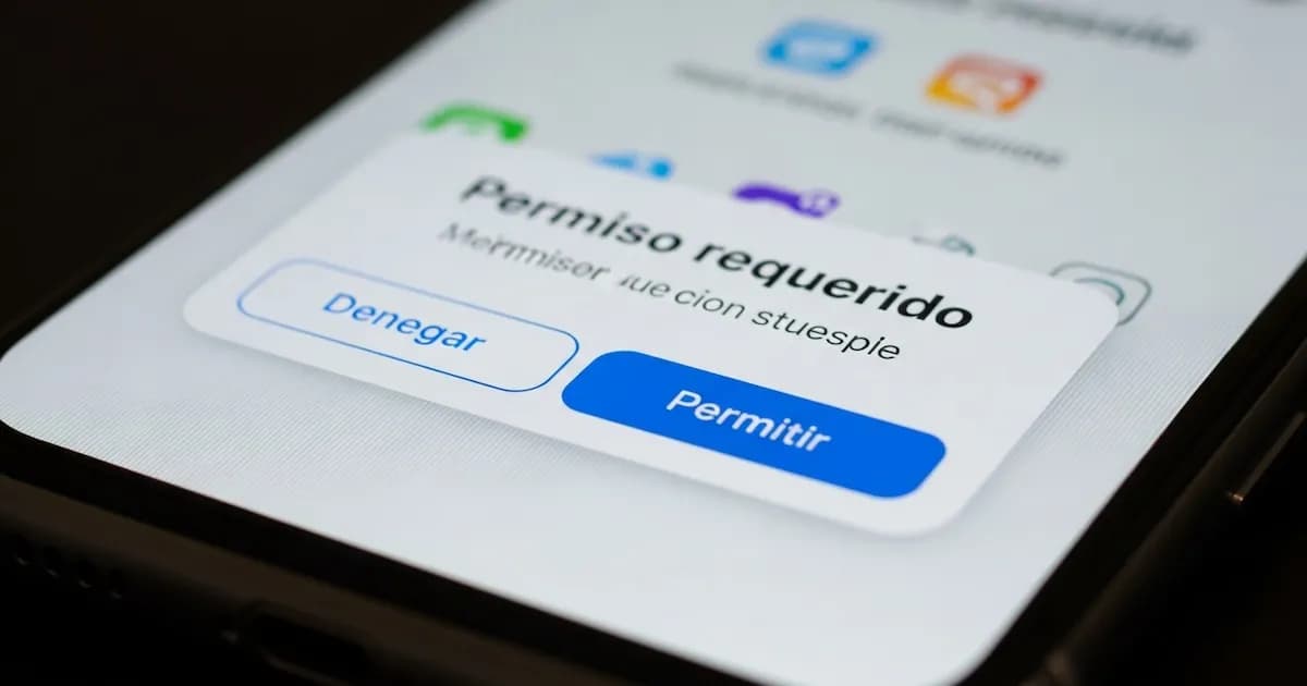 Permisos de aplicaciones: lo que debes evitar para proteger tu información personal