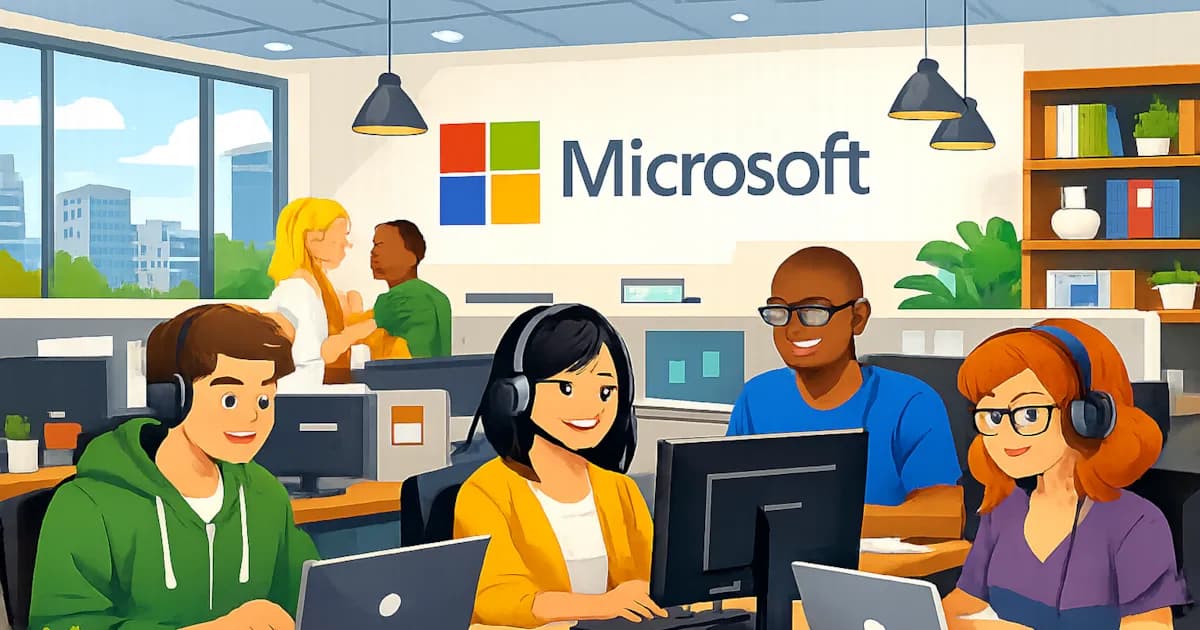 Microsoft enfrenta una transformación acelerada en su estructura laboral