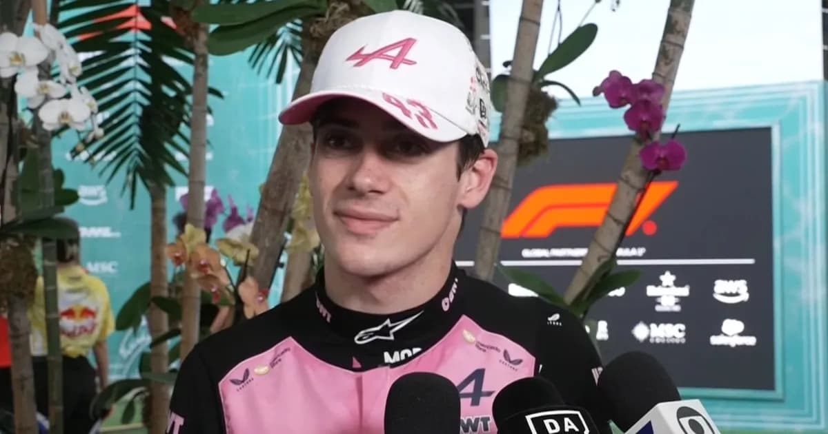 Franco Colapinto brilla en el GP de Miami y sueña con más: "Hay que llevar a Messi a todas las carreras"