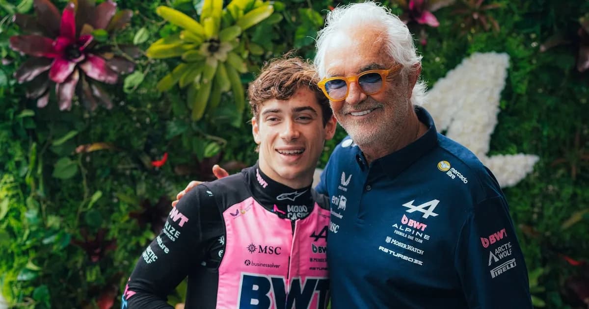 Colapinto brilla en Miami y recibe elogios de Briatore sobre el futuro de Alpine
