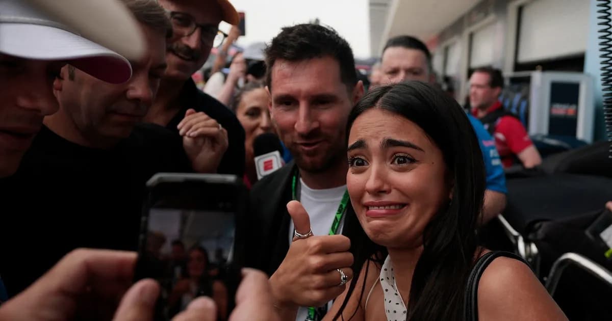 El emocionante encuentro de Maia Reficco con Lionel Messi en Miami