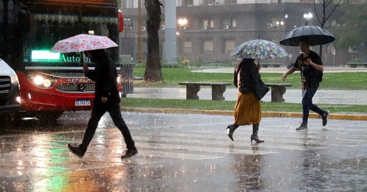 Ciclogénesis en el AMBA: lluvias y descenso de temperaturas en camino