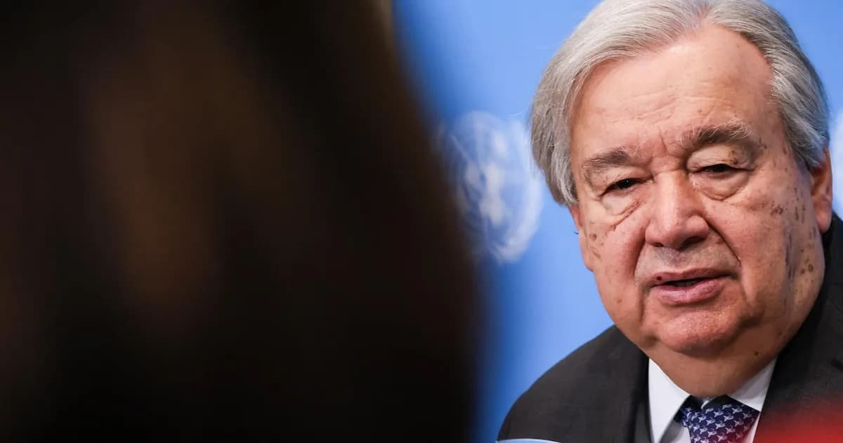 Guterres exige atención médica urgente para la activista Narges Mohammadi en Irán