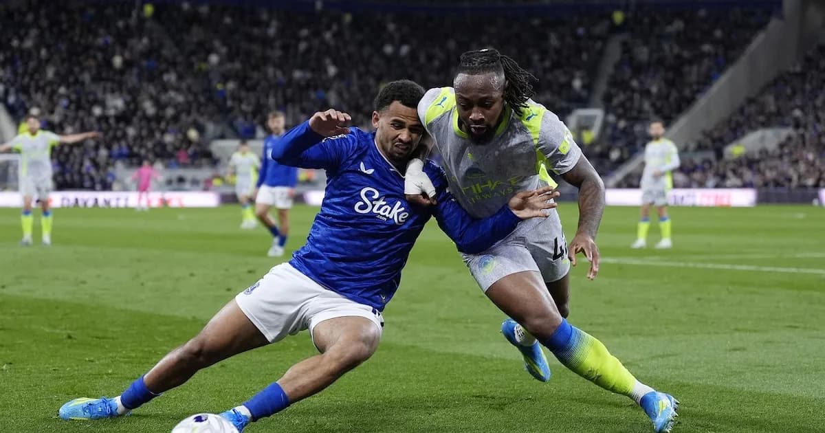 El City pierde puntos vitales ante el Everton y complica su camino en la Premier League