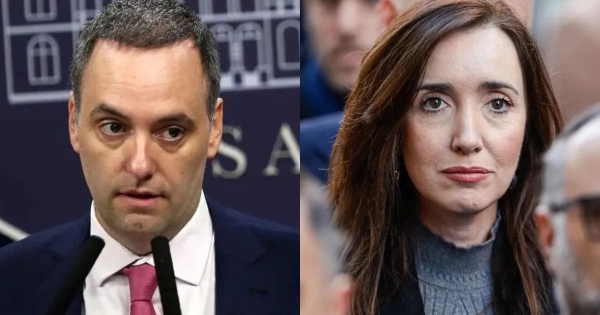 Victoria Villarruel lanza dardos contra Manuel Adorni en medio de un escándalo judicial