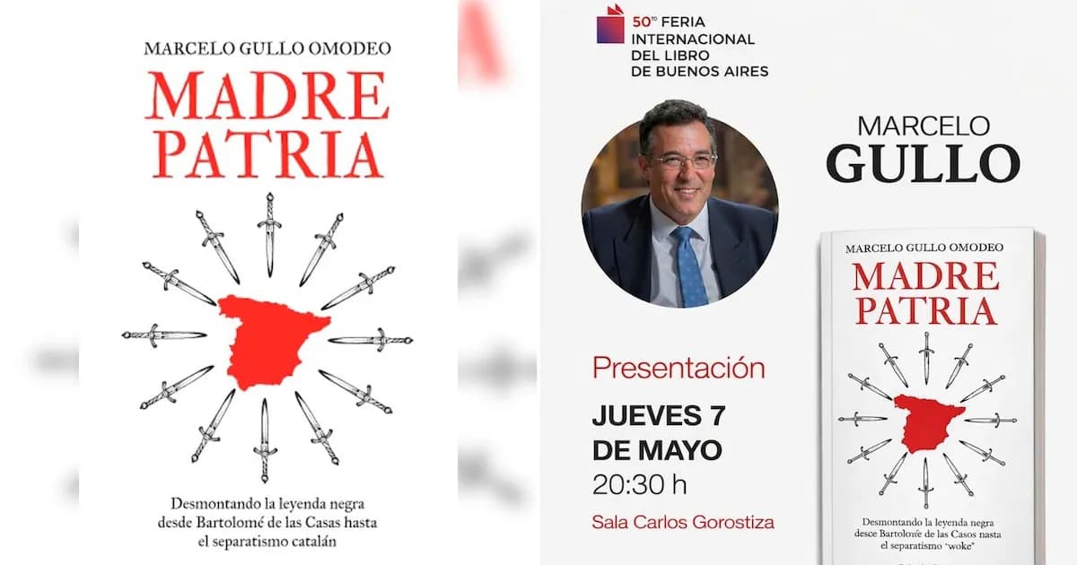 Regreso esperado: se lanza 'Madre Patria' en la Feria del Libro tras años de censura