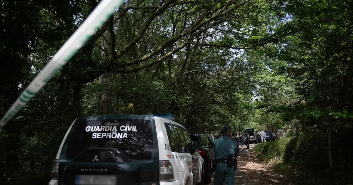 Encuentran el cuerpo sin vida de un hombre en una zona montañosa en Caldas de Reis