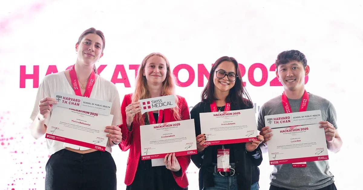 Harvard y Swiss Medical impulsan hackathon global para la salud con inteligencia artificial