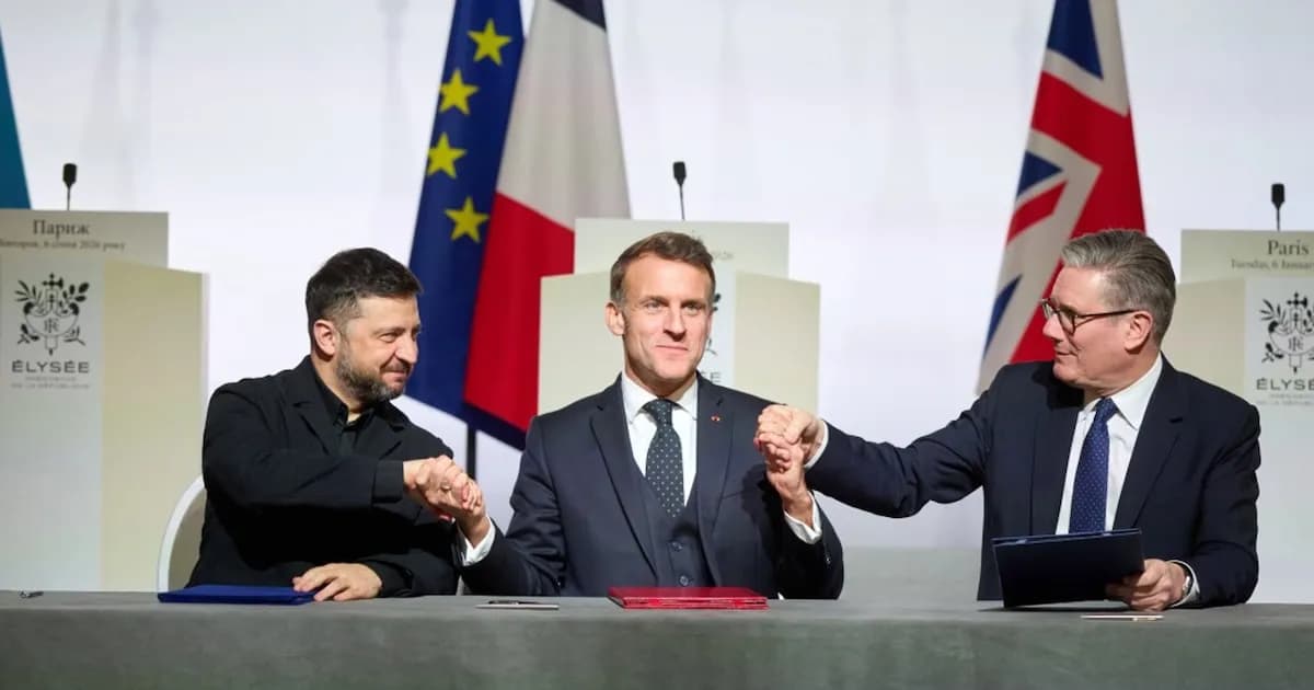 Reunión de la Coalición de Voluntarios en el cuarto aniversario de la invasión a Ucrania