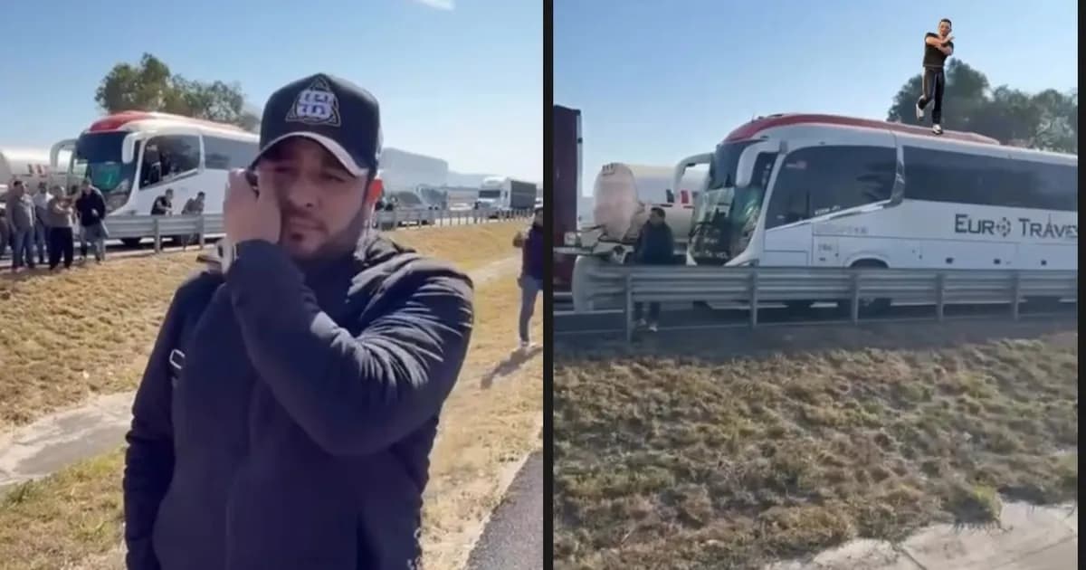 El Gallo Elizalde atrapado más de 30 horas en un bloqueo por violencia en Jalisco
