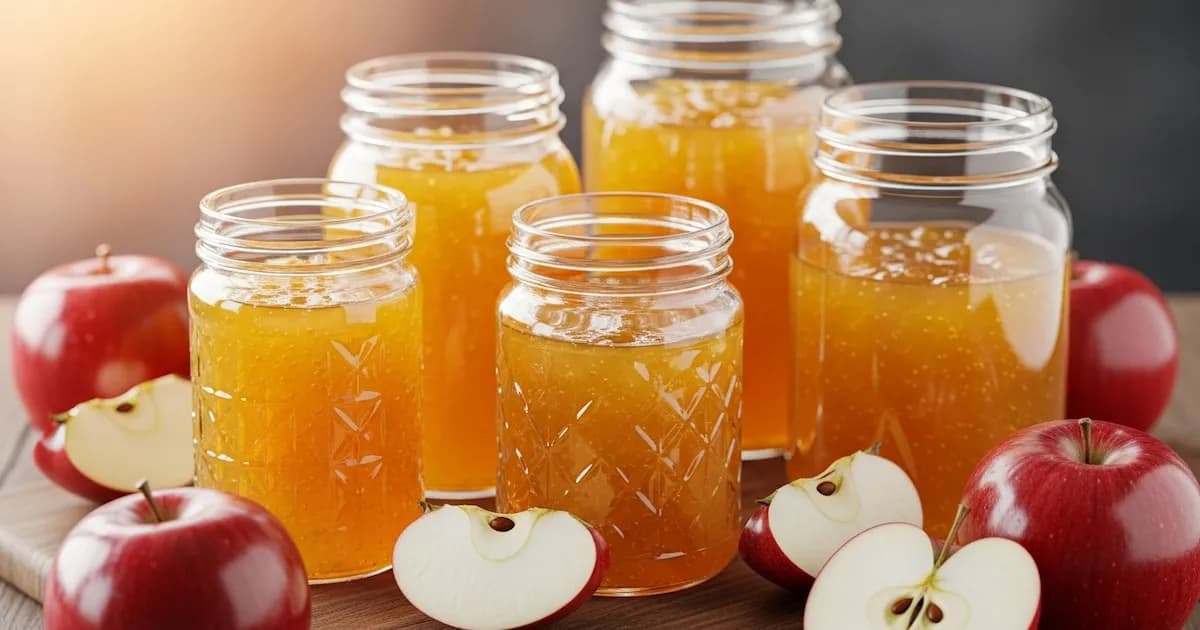 Delicia de Mermelada de Manzana y Jengibre: Fácil y Rápida de Hacer