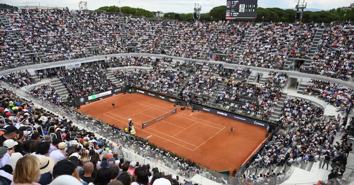 Masters de Roma: un torneo que une historia, política y deporte en un mismo escenario