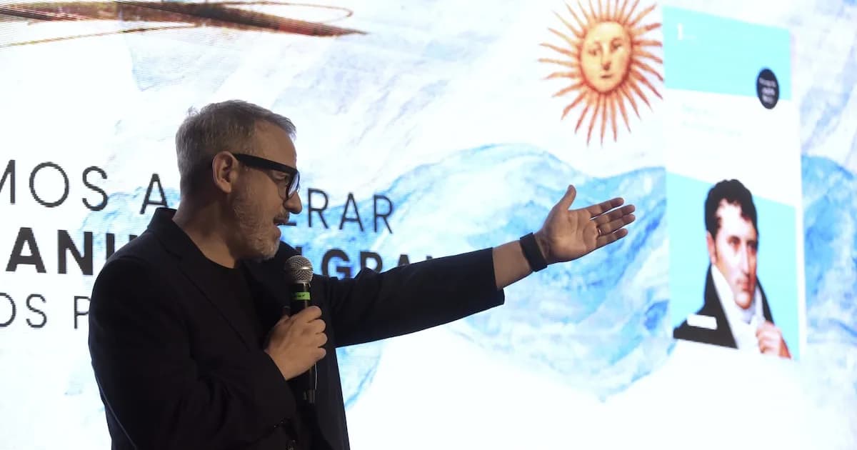 Diego Valenzuela revela el liberalismo oculto de Belgrano en su nuevo libro
