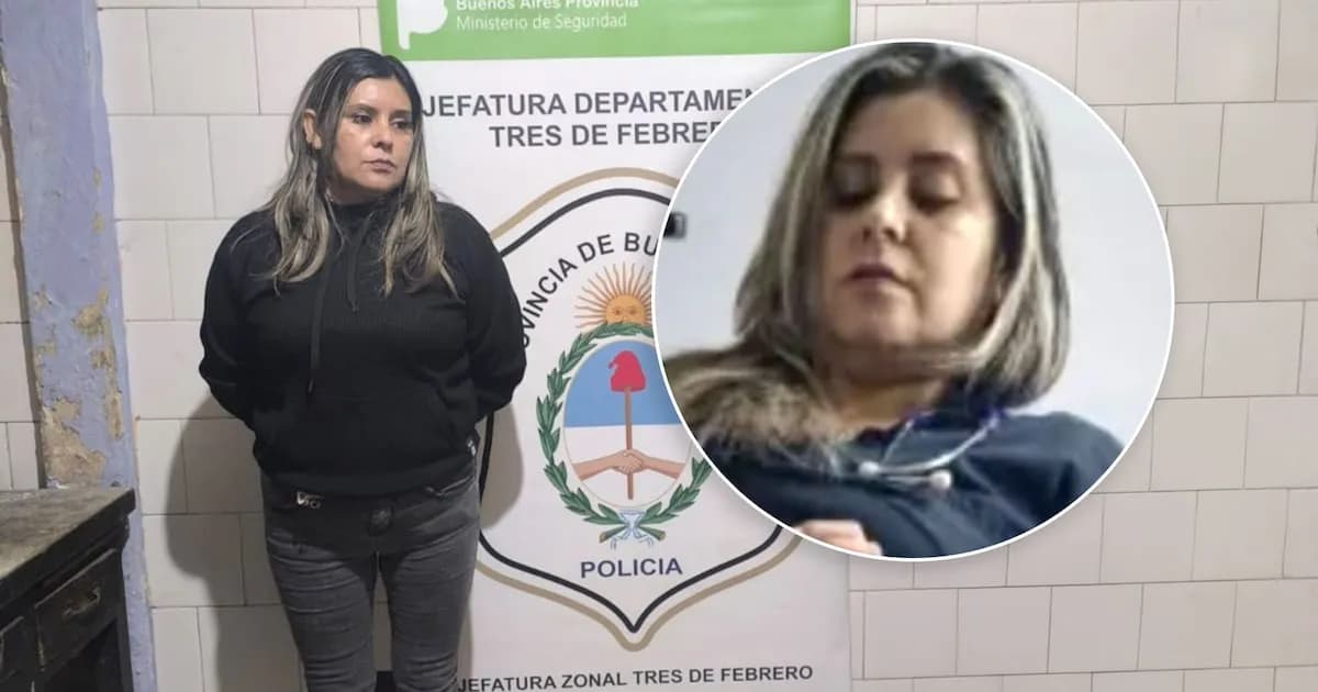 La "falsa médica" de Chaco será trasladada a su provincia tras su detención en Buenos Aires