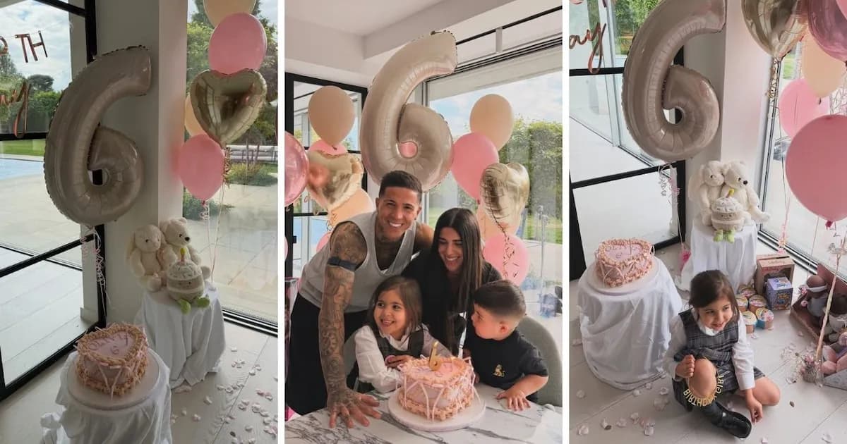 Así fue el íntimo cumpleaños de Olivia, la hija de Enzo Fernández y Valentina Cervantes, en Londres