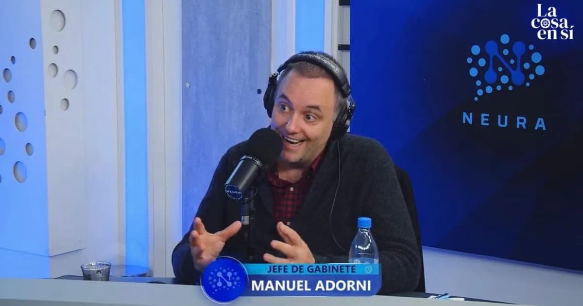 Manuel Adorni evita pronunciarse sobre la causa judicial en su contra