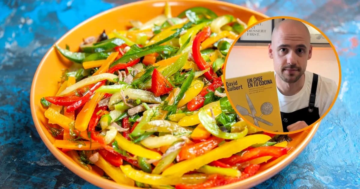 David Guibert revela secretos para cocinar verduras y carnes a la plancha