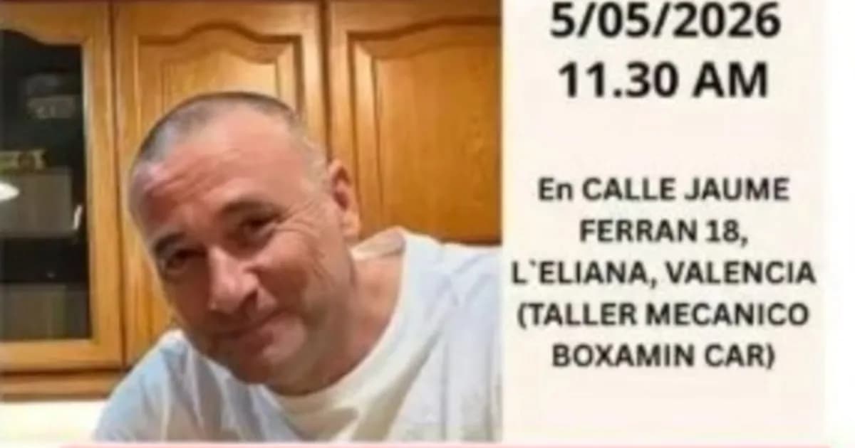 Intensa búsqueda de un argentino desaparecido en Valencia: dejó su auto en un taller y no regresó