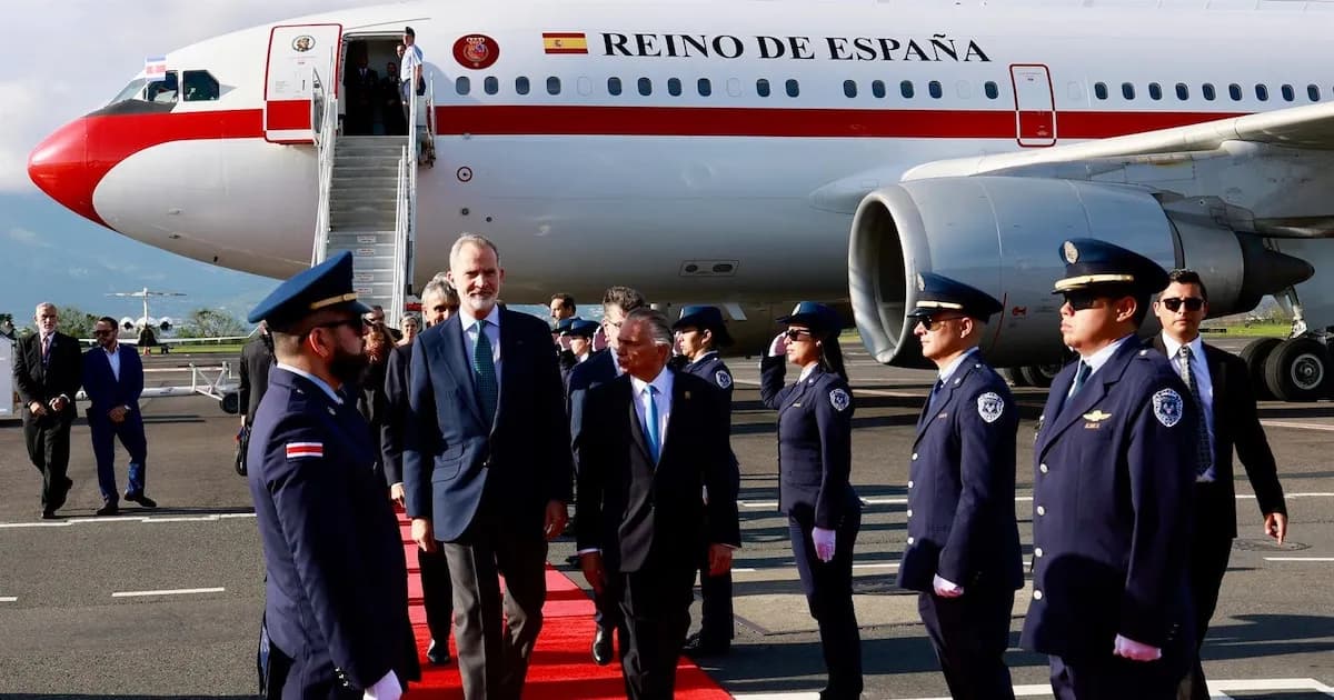 El Rey Felipe VI presente en la asunción de la nueva presidenta de Costa Rica