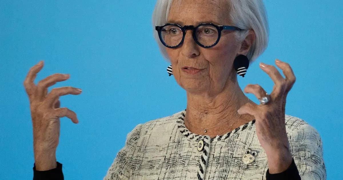 Lagarde advierte sobre riesgos de las 'stablecoins' para la estabilidad financiera en Europa