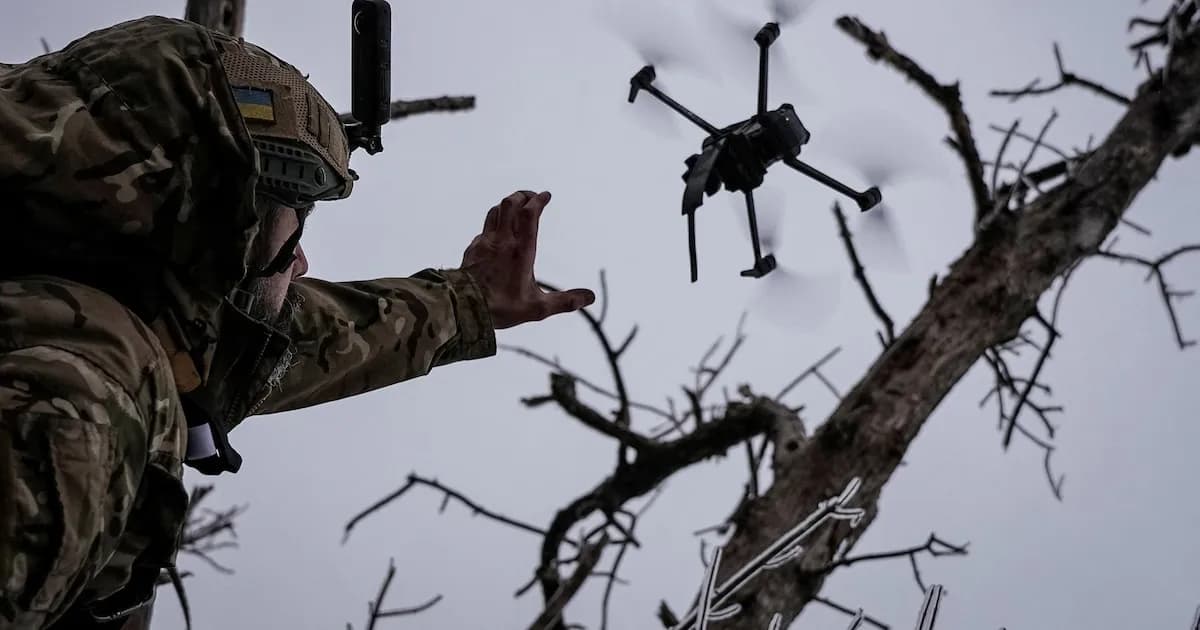 Cuatro años de guerra en Ucrania: la revolución de los drones en el combate moderno