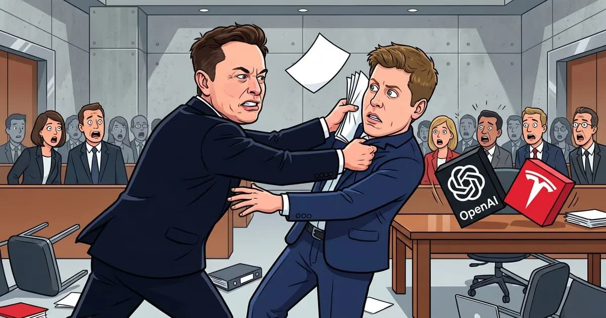 El impacto del juicio entre Musk y Altman en la percepción de la inteligencia artificial