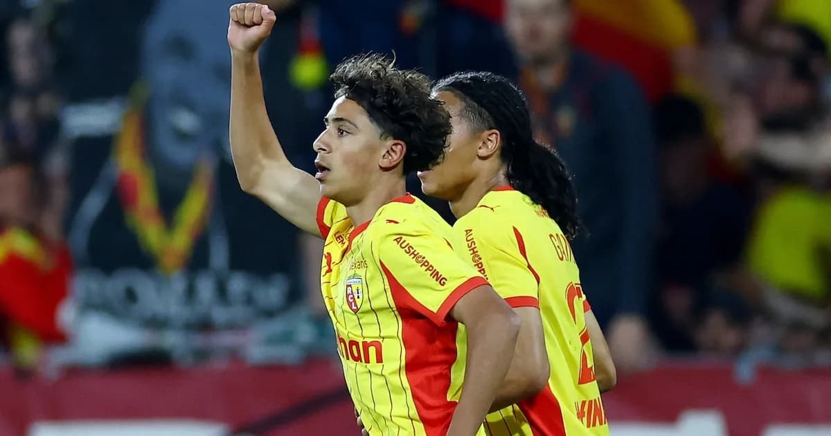 Un debut soñado: el joven Mesloub brilla en el Lens y marca su primer gol en 15 segundos
