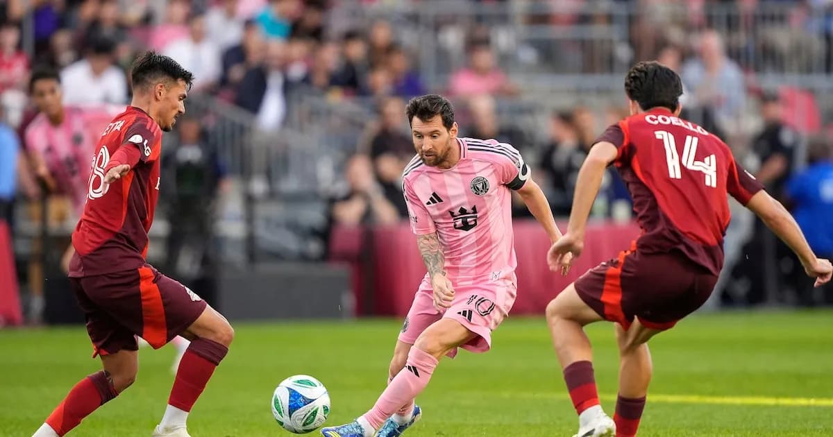 Inter Miami busca recuperarse ante Toronto FC con Messi como titular