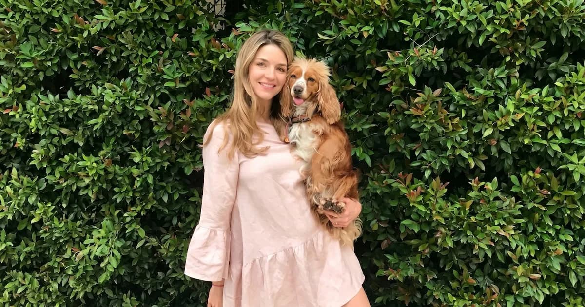 La emotiva despedida de Marcela Kloosterboer a su querida perra Perri